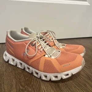 On Running Women's Coral Athletic Shoes